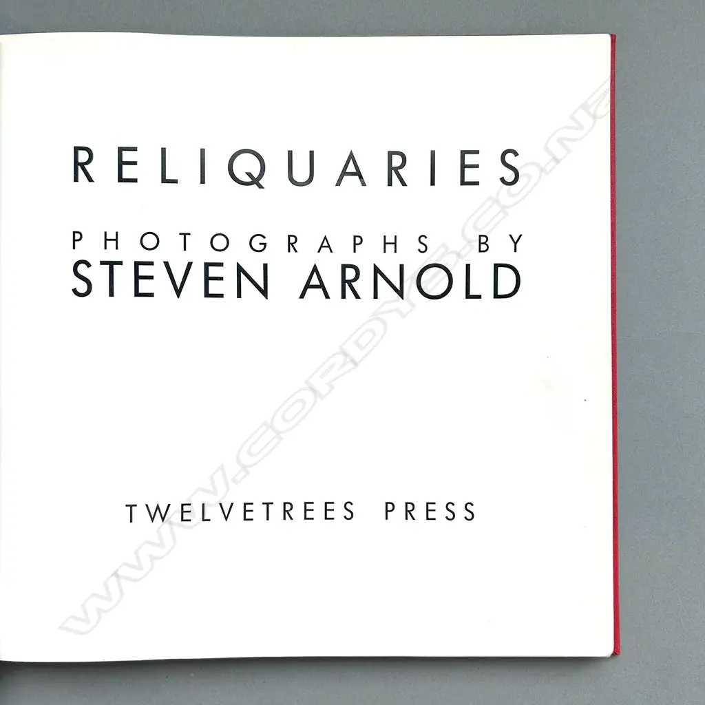STEVEN ARNOLD: RELIQUARIES Image 1++